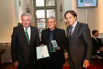 Max Aufischer mit LH Franz Voves und LH-Vize Hermann Schützenhöfer