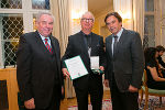 Kurt Binderbauer mit LH Franz Voves und LH-Vize Hermann Schützenhöfer