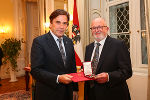 Peter Nebel mit LH Franz Voves