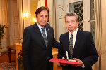 Alois Wagner mit LH Franz Voves