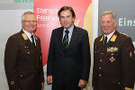 Kern, Voves und Pötsch bei der Präsentation der Leistungsbilanz im Medienzentrum Steiermark, v.l. © steiermark.at / Gruber Kern, Voves und Pötsch bei der Präsentation der Leistungsbilanz im Medienzentrum Steiermark, v.l.