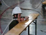 Die jungen Teilnehmerinnen und Teilnehmer waren mit vollem Einsatz bei der Sache. © Steirischer Zivilschautzverband / Dietmar Lederhaas Die jungen Teilnehmerinnen und Teilnehmer waren mit vollem Einsatz bei der Sache.