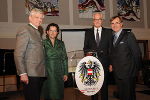 Österreichs Botschafter Hans Peter Manz mit Landtagsvizepräsidentin Ursula Lackner, Stadtrat Gerhard Rüsch und dem Direktor des österreichischen Kulturforum Andreas Pawlitschek in der US-Hauptstadt Washington DC. © Österr. Botschaft Washington / Peter Cutts