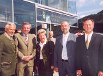 Landtagsabgeordneter Hans Bacher, Landesrat Hermann Schützenhöfer, Landeshauptmann Waltraud Klasnic, Bezirkshauptmann Dr. Wolfgang Thierrichter und Landesrat Günther Dörflinger. Foto: Gerhard Dusek Landtagsabgeordneter Hans Bacher, Landesrat Hermann Schützenhöfer, Landeshauptmann Waltraud Klasnic, Bezirkshauptmann Dr. Wolfgang Thierrichter und Landesrat Günther Dörflinger. Foto: Gerhard Dusek