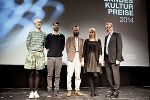 Auslandsstipendien: Maruša Sagadin, Robert Mathy, Daniel Hafner, Roswitha Weingrill, Landesrat Christian Buchmann © KSG / Miriam Raneburger Auslandsstipendien: Maruša Sagadin, Robert Mathy, Daniel Hafner, Roswitha Weingrill, Landesrat Christian Buchmann