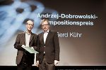 Gerd Kühr erhielt den Andrzej-Dobrowolski-Kompositionspreis © KSG / Miriam Raneburger Gerd Kühr erhielt den Andrzej-Dobrowolski-Kompositionspreis