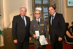 Karl Herbst mit LH Franz Voves und LH-Vize Hermann Schützenhöfer