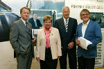 von links : Jochen Pildner-Steinburg, Industriellenvereinigung, Landeshauptmann Waltraud Klasnic, Dipl.-Ing. Dr. Gerhard Katzenberger und Dipl.-Ing. Werner Nussmüller. Foto. Harry Schiffer, Abdruck bei Quellenangabe honorarfrei. von links : Jochen Pildner-Steinburg, Industriellenvereinigung, Landeshauptmann Waltraud Klasnic, Dipl.-Ing. Dr. Gerhard Katzenberger und Dipl.-Ing. Werner Nussmüller. Foto. Harry Schiffer, Abdruck bei Quellenangabe honorarfrei.