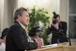 Hermann Schützenhöfer verlieh die Josef Krainer-Heimatpreise 2014 in den Kategorien Schauspiel, Sport, Sozialaktivitäten, Wirtschaft und Kultur in der Grazer Burg
