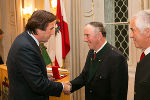 LH Franz Voves und Peter Haubenwallner © steiermark.at/Frankl; bei Quellenangabe honorarfrei