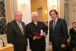 LH Franz Voves, LH-Stv. Hermann Schützenhöfer und Karl Paul Kaspar