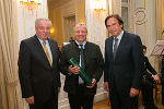 LH Franz Voves, LH-Stv. Hermann Schützenhöfer und Rainer Walland
