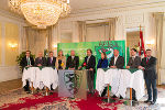 Die steirische Reformpartnerschaft beim Pressefoyer Die steirische Reformpartnerschaft beim Pressefoyer