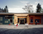 In nur acht Monaten wurde der Neubau des Kindergartens errichtet © Foto: Nussmuller Architekten; bei Quellenangabe honorarfrei In nur acht Monaten wurde der Neubau des Kindergartens errichtet