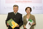 Tierschutzombudsfrau Barbara Fiala-Köck präsentierte gemeinsam mit LR Gerhard Kurzmann im Medienzentrum Steiermark ihren aktuellen Tätigkeitsbericht © Foto: steiermark.at/Jammernegg; bei Quellenangabe honorarfrei