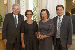 Landeshauptmann Hermann Schützenhöfer, LSR-VPräs. Alexia Getzinger, LSR-Präs. Elisabeth Meixner und Landeshauptmann-Stv. Michael Schickhofer (v.l.) bei der konstituierenden Sitzung des Landesschulrats für Steiermark. © Foto:steiermark.at/Leiß; bei Quellenangabe honorarfrei