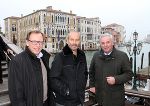 LH Schützenhöfer und LR Buchmann trafen den steirischen Künstler Erwin Wurm in Venedig ©      