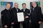 Bgm. Mario Abl, LH Hermann Schützenhöfer, LH-Stv. Michael Schickhofer und GF Peter Cmager (Steirische Eisenstraße) v.l. Bgm. Mario Abl, LH Hermann Schützenhöfer, LH-Stv. Michael Schickhofer und GF Peter Cmager (Steirische Eisenstraße) v.l.