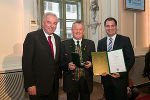 LH Hermann Schützenhöfer, Hans Rauscher und LH-Stv. Michael Schickhofer
