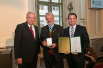 LH Hermann Schützenhöfer, Wilhelm Schnedl und LH-Stv. Michael Schickhofer