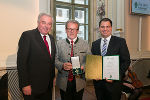 LH Hermann Schützenhöfer, Josef Aldrian und LH-Stv. Michael Schickhofer