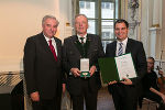 LH Hermann Schützenhöfer, Albert Glettler und LH-Stv. Michael Schickhofer