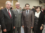 LH Schützenhöfer, Militärkommandant Zöllner, LH-Stv. Schickhofer und LR Lackner, v.l. © BMLVS/GREBIEN, bei Quellenangabe honorarfrei