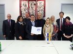 Im Kapfenberger Rathaus wurde das traditionsreiche Stadtwappen nach der Fusion neu verliehen © Fotos: Stadtgemeinde Kapfenberg; bei Quellenangabe honorarfrei Im Kapfenberger Rathaus wurde das traditionsreiche Stadtwappen nach der Fusion neu verliehen