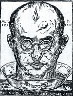 Selbstbildnis von Axl Leskoschek ©      