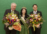 Landeshauptmann Hermann Schützenhöfer und Landeshauptmannstellvertreter Michael Schickhofer empfingen die Blumenkönigin Eva I. in der Grazer Burg © steiermark.at/Leiß; bei Quellenangabe honorarfrei Landeshauptmann Hermann Schützenhöfer und Landeshauptmannstellvertreter Michael Schickhofer empfingen die Blumenkönigin Eva I. in der Grazer Burg