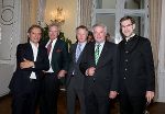 Herbert Paierl, Veit Sorger, Jochen Pildner-Steinburg, LH Hermann Schützenhöfer und Andreas Zakostelsky (v.l.) beim feierlichen 120-Jahr-Jubiläum der "Steirer in Wien" in der Grazer Burg © Foto: GEPA Pictures