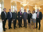 LR Christopher Drexler, LR Christian Buchmann, LR Johann Seitinger, LH Hermann Schützenhöfer, LH-Stv. Michael Schickhofer, LR Ursula Lackner, LR Doris Kampus und LR Anton Lang © Fotos: steiermark.at/Frankl; bei Quellenangabe honorarfrei LR Christopher Drexler, LR Christian Buchmann, LR Johann Seitinger, LH Hermann Schützenhöfer, LH-Stv. Michael Schickhofer, LR Ursula Lackner, LR Doris Kampus und LR Anton Lang