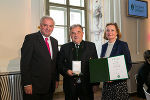 LH Hermann Schützenhöfer und LT-Präs. Bettina Vollath mit Josef Rath