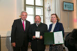 LH Hermann Schützenhöfer und LT-Präs. Bettina Vollath mit Josef Riemer