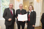 LH Hermann Schützenhöfer, Nikolaus Koller und LT-Präs. Bettina Vollath (v.l.) © steiermark.at/Foto Fischer; bei Quellenangabe honorarfrei