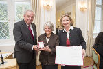 LH Hermann Schützenhöfer, Barbara Faulend-Klauser und LT-Präs. Bettina Vollath