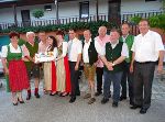 Die Apfelstraße feiert: LH-Stv. Michael Schickhofer gratulierte zum 30. Geburtstag © Bild: Gemeinde Puch bei Weiz; Verwendung bei Quellenangabe honorarfrei