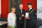 Uniratsvorsitzende Waltraud Klasnic, LH Hermann Schützenhöfer und Rektor Wilfried Eichlseder Uniratsvorsitzende Waltraud Klasnic, LH Hermann Schützenhöfer und Rektor Wilfried Eichlseder