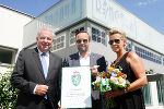 Landeshauptmann Hermann Schützenhöfer, Andreas Wilfinger (Ringana) und Ulla Wannemacher (Ringana) © APA Fotoservice/Peter Hautzinger; bei Quellenangabe honorarfrei Landeshauptmann Hermann Schützenhöfer, Andreas Wilfinger (Ringana) und Ulla Wannemacher (Ringana)