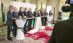 Alle acht Regierungsmitglieder und die Klubobleute der Zukunftspartnerschaft stellten ihre Schwerpunkte vor © Fotos: Scheriau; bei Quellenangabe honorarfrei