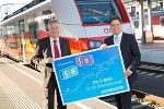 LH-Stv. Michael Schickhofer und Verkehrslandesrat Anton Lang: „Aufwertung des Wirtschafts- und Beschäftigungsstandortes Obersteiermark durch neue S-Bahn!“  © Frankl