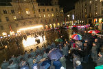 Flaggenparade am Grazer Hauptplatz