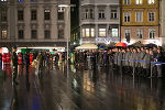 Flaggenparade am Grazer Hauptplatz