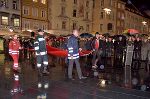 Flaggenparade am Grazer Hauptplatz