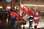Flaggenparade am Grazer Hauptplatz