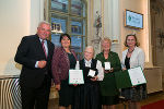 Goldene Ehrenzeichen des Landes Steiermark verliehen: Schützenhöfer, Khom, Sobota, Glaser und Vollath