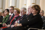 In der Aula der Alten Universität wurden die Landeshauptleute Michael Häupl, Erwin Pröll und Josef Pühringer mit dem Großen Goldenen Ehrenzeichen des Landes Steiermark mit dem Stern geehrt.