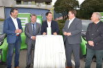 Manfred Lenger, Manfred Wehr, Michael Schickhofer, Martin Graf und Christian Purrer (v.l.) bei der Präsentation in Spielberg.