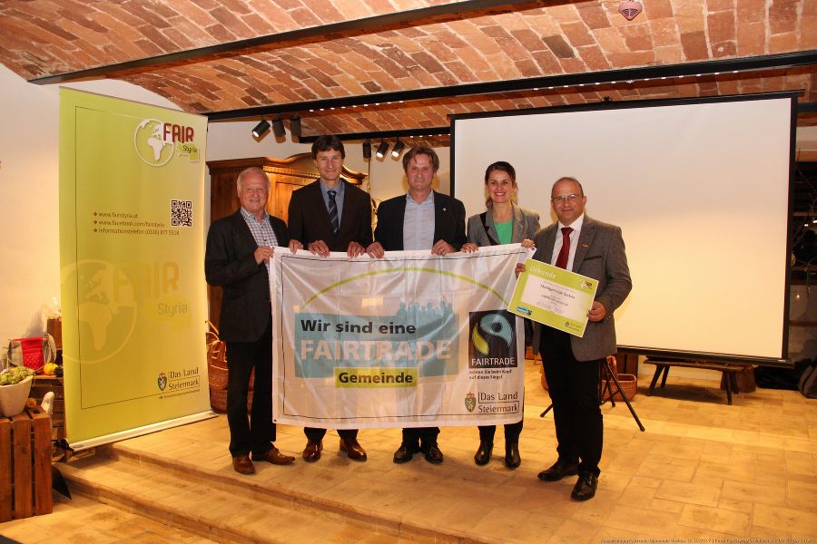 Auszeichnung der Fairtrade-Gemeinde Seckau