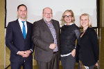 Gleichbehandlungsbeauftragte Sabine Schulze-Bauer begrüßte LAbg. Alexandra Pichler-Jessenko, Personalchef Bernhard Langmann und den Festredner Thomas Schoditsch von der Uni Graz beim Festakt (v.r.) ©      